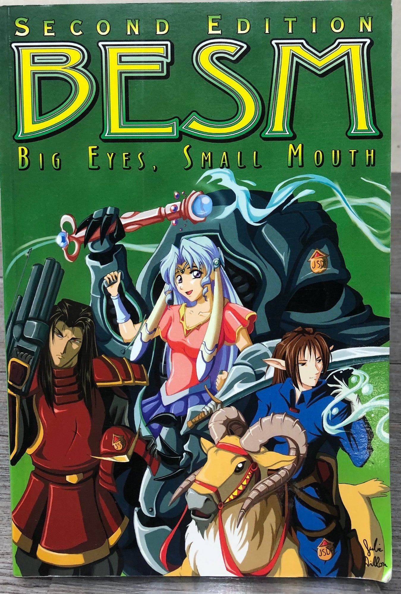 Green  Besm Big Eyes Small Mouth, Paperback