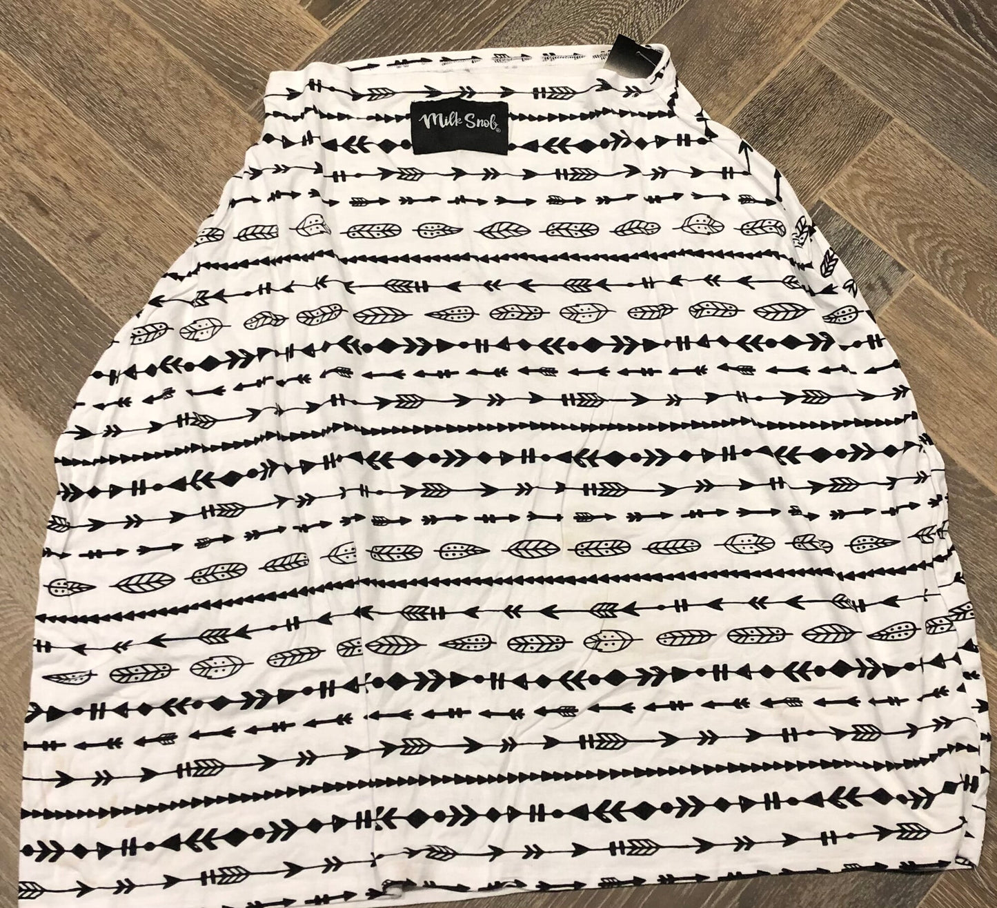 Blk/whit  Milk Snob Carseat Cover, Carseat