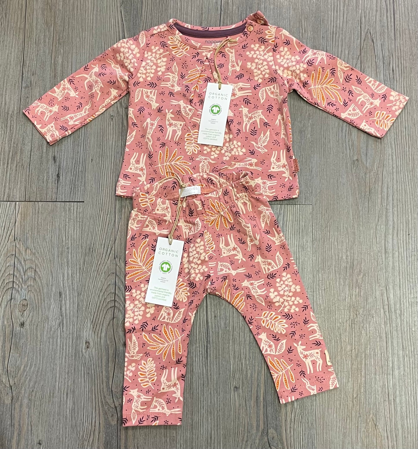 Old Rose  Noppies Clothing Set, 1-2M