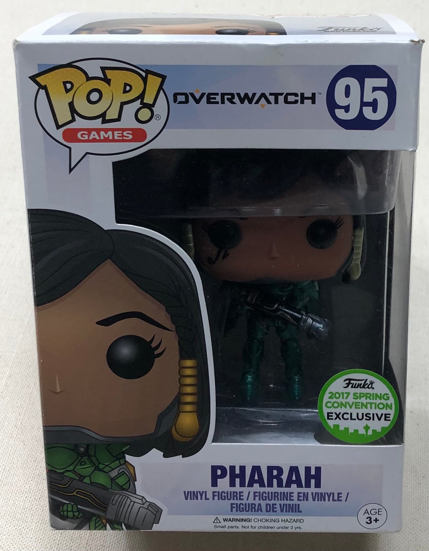 Green  Funko Pop Pharah, 3Y+