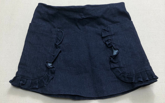 Navy  Jacadi Denim Skirt, 5Y