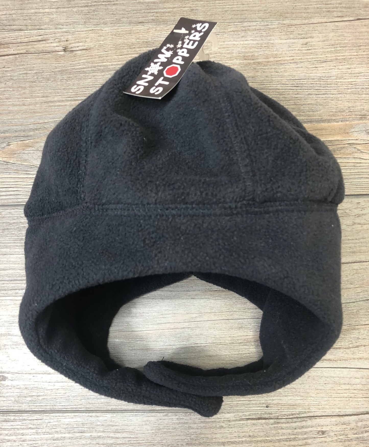Black  Snowstoppers Fleece Hat, 4-7Y
