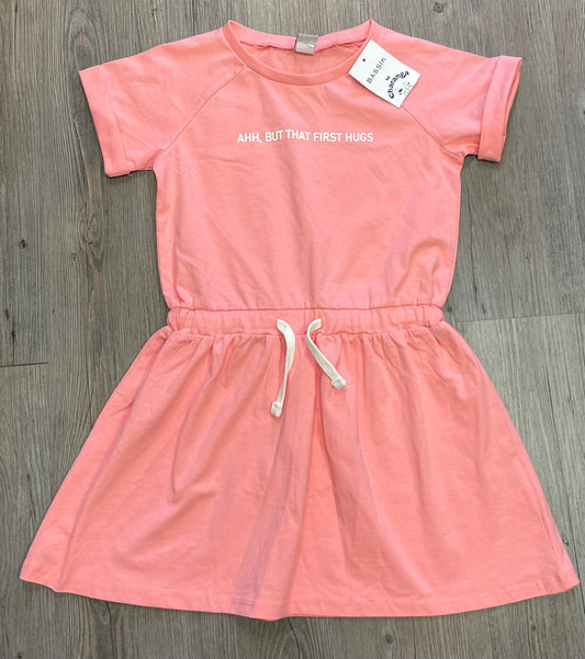 Peach  Charanga Dress, 7-8Y