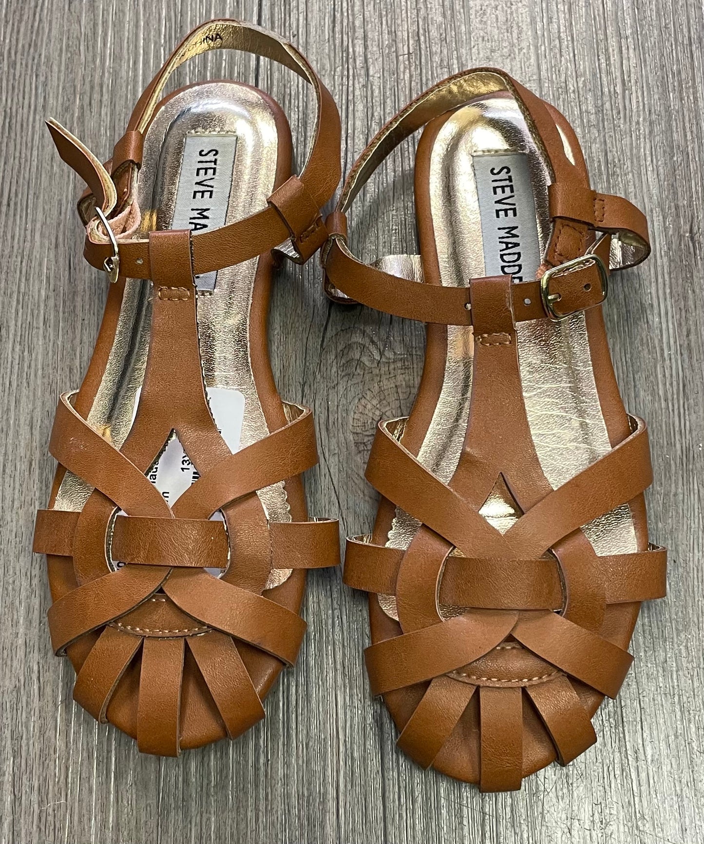 Brown  Steve Madden Sandals, 13Y