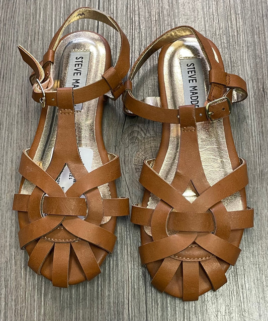 Brown  Steve Madden Sandals, 13Y