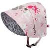 Pink  Woodland Critter Bonnet, 6-12M