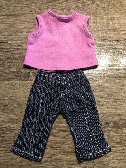 Pink  Maplelea Tank Top, 18inch