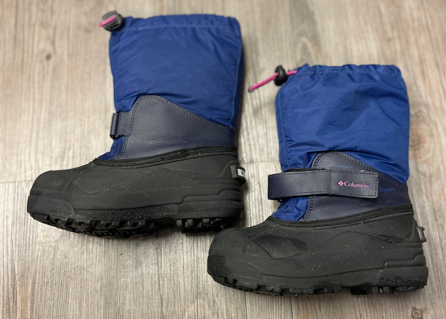 Blue  Columbia Winter Boots, 12Y