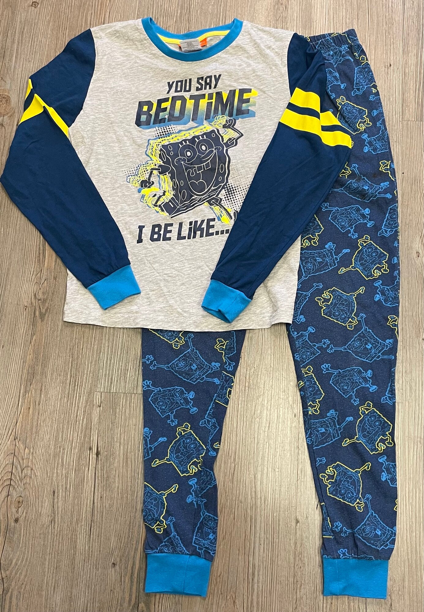 Blue  Nickelodeon Pj Set, 10-12Y
