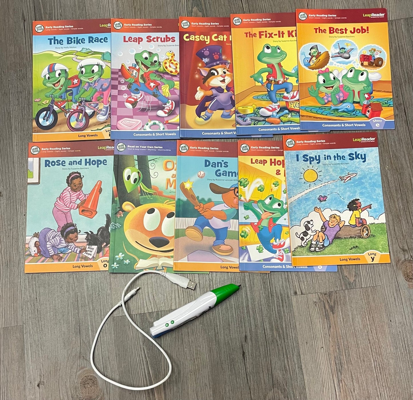 Multi  Leap Frog Book Reader Set, Pre-owned