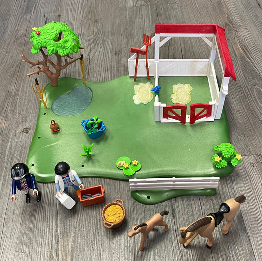 Multi  Playmobil Horse Ranch, Pre-owned