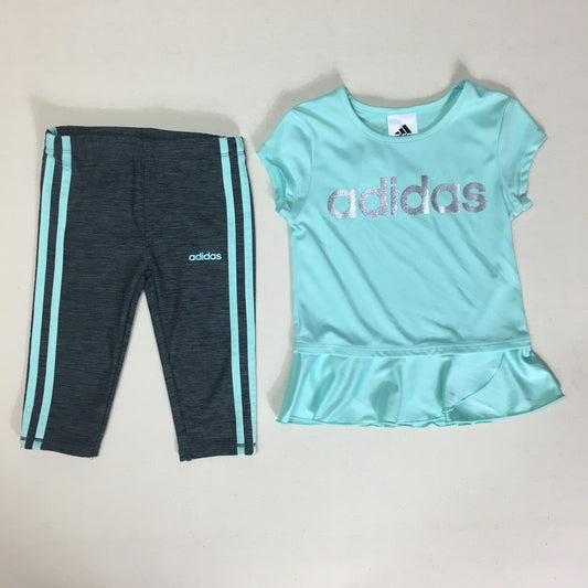 G/ Grey  2pcs Adidas Sport, 3Y