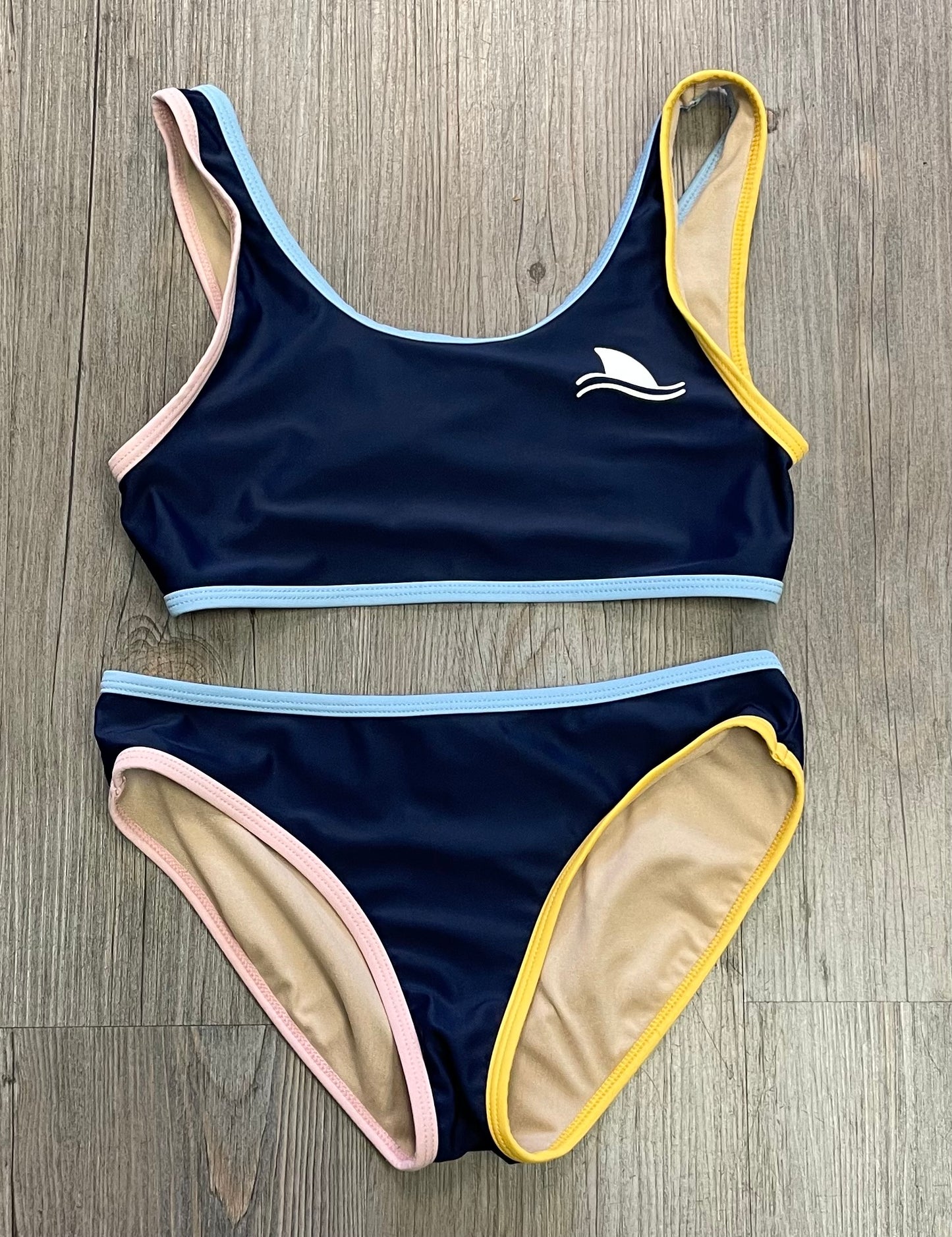 Navy  Old Navy Bathing Suit 2pc, 8Y