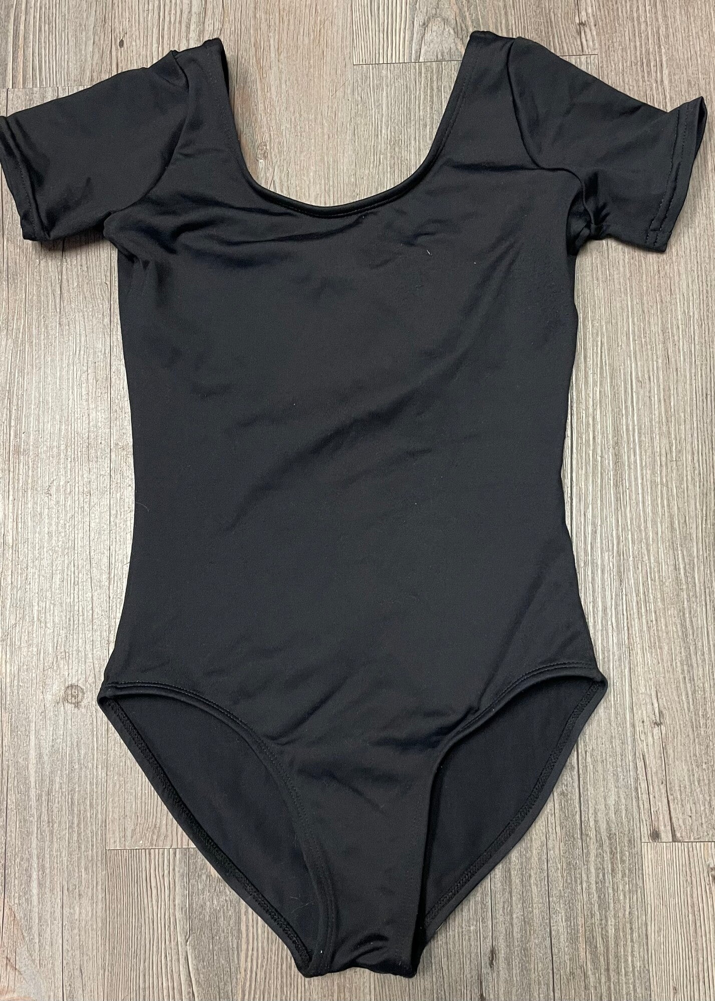 Black  Leotard Lined, 11-12Y
