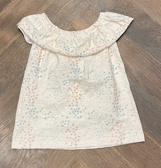 Floral  Vignette Zoe Top, 4Y