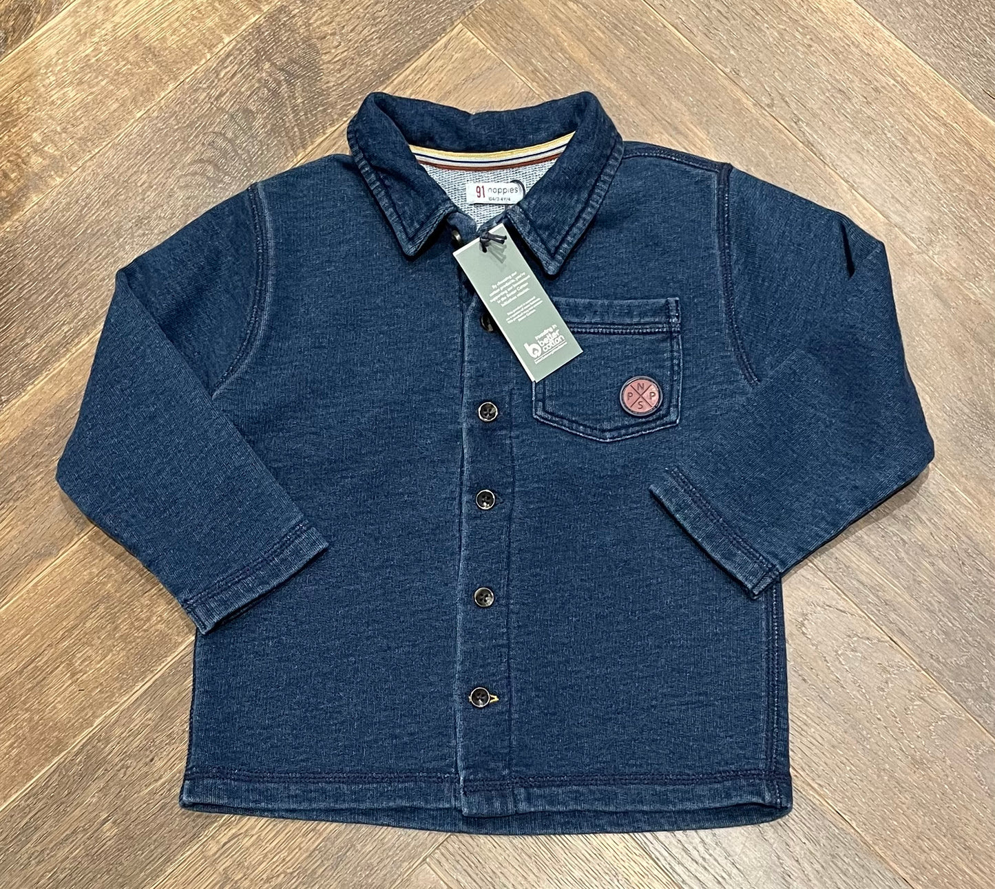 Indigo  Noppies Blouse Harold LS, 3-4Y