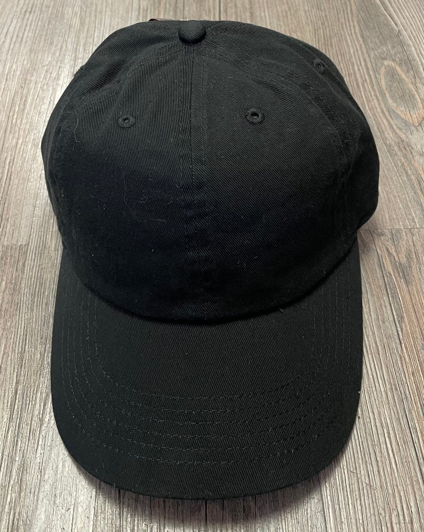 Black  Adjustable Baseball Cap, One Size