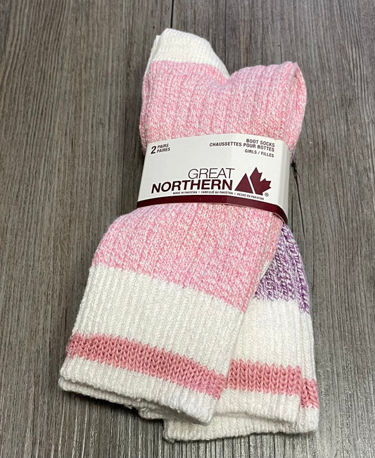 Purple  GN Boot Socks, 13-4 Shoe