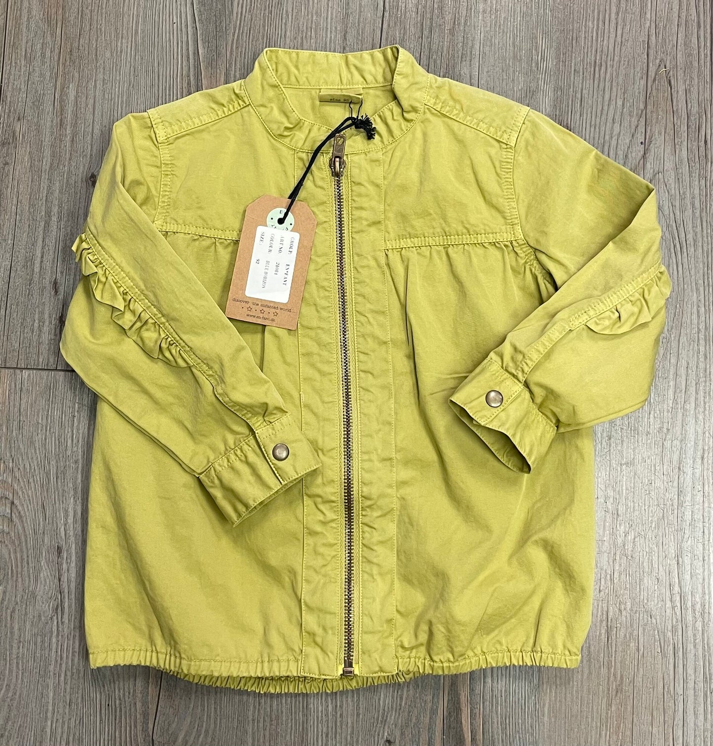 Olive  EN FANT Jacket, 2Y