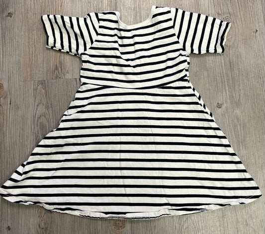 Blk/whit  Mini  Mioche Dress, 3-4Y