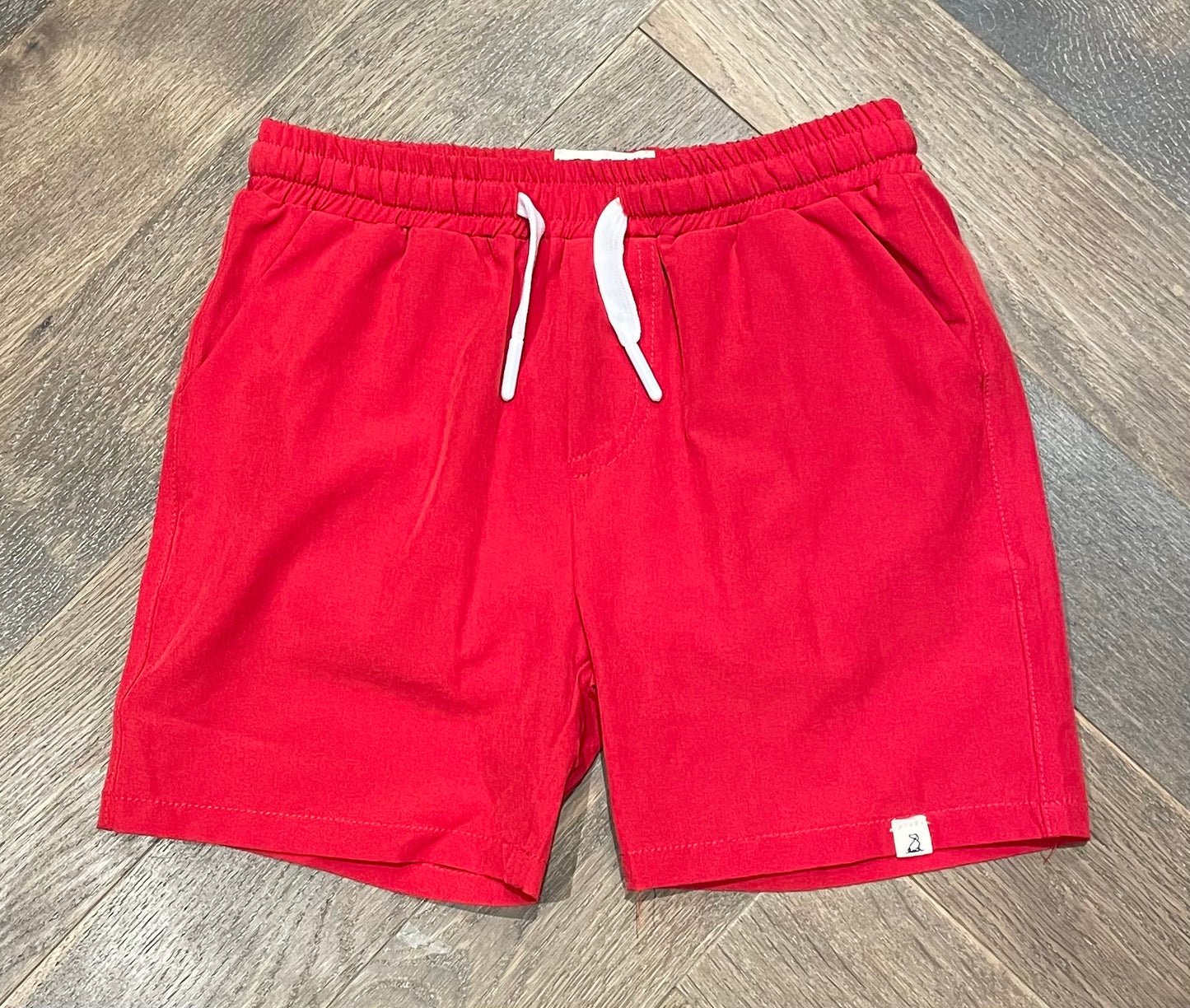 Red  Me & Henry Swim Shorts, 5-6Y