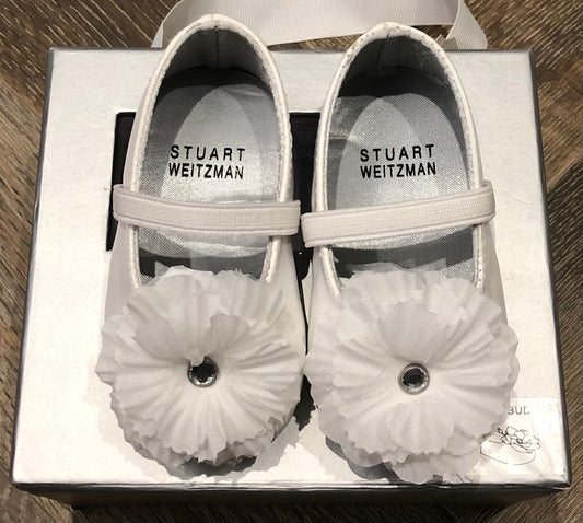 White  Stuart Weitzman Shoes, 3-6M