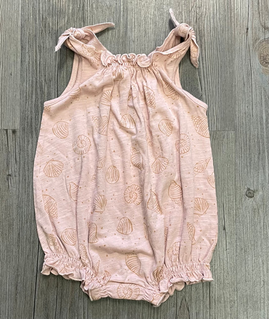 Seashell  Rylee + Cru Shoulder Tie, 6-12M