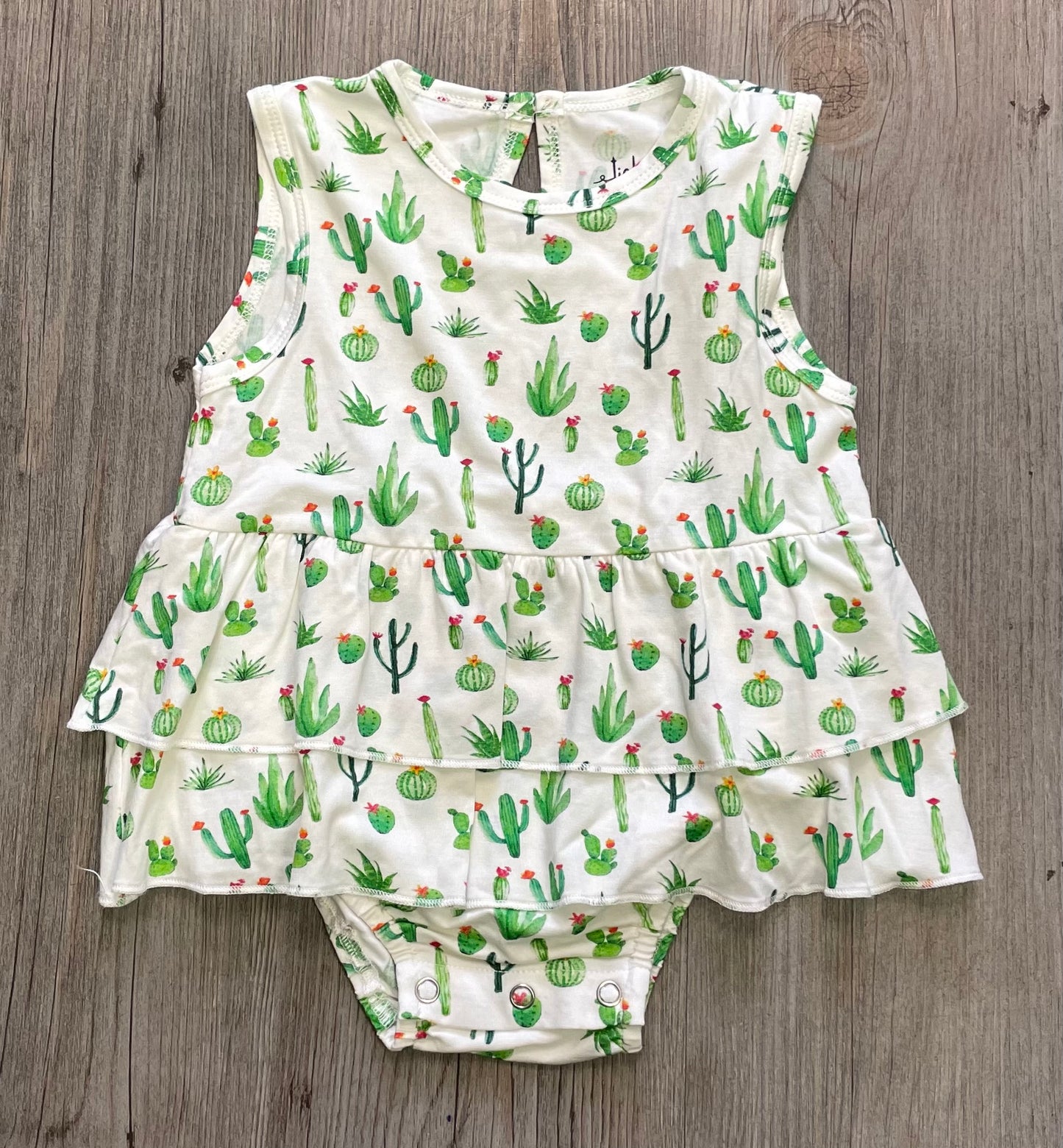 Cactus  Tickety- Boo Ruffled Dres, 9-12M