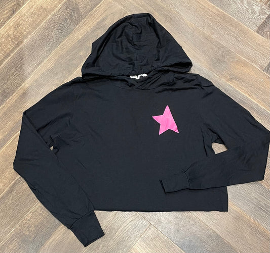 Black  Bella + Canvas Hoodie, 10Y+
