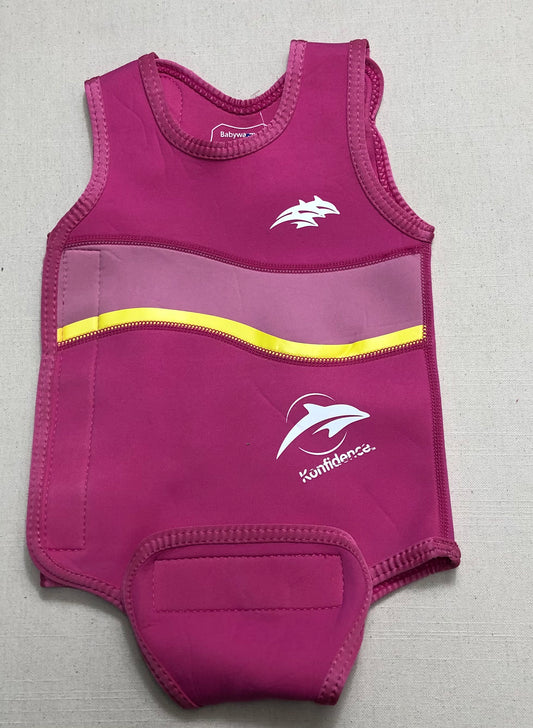 Pink  Baby Warmawet Suit, 12-24M