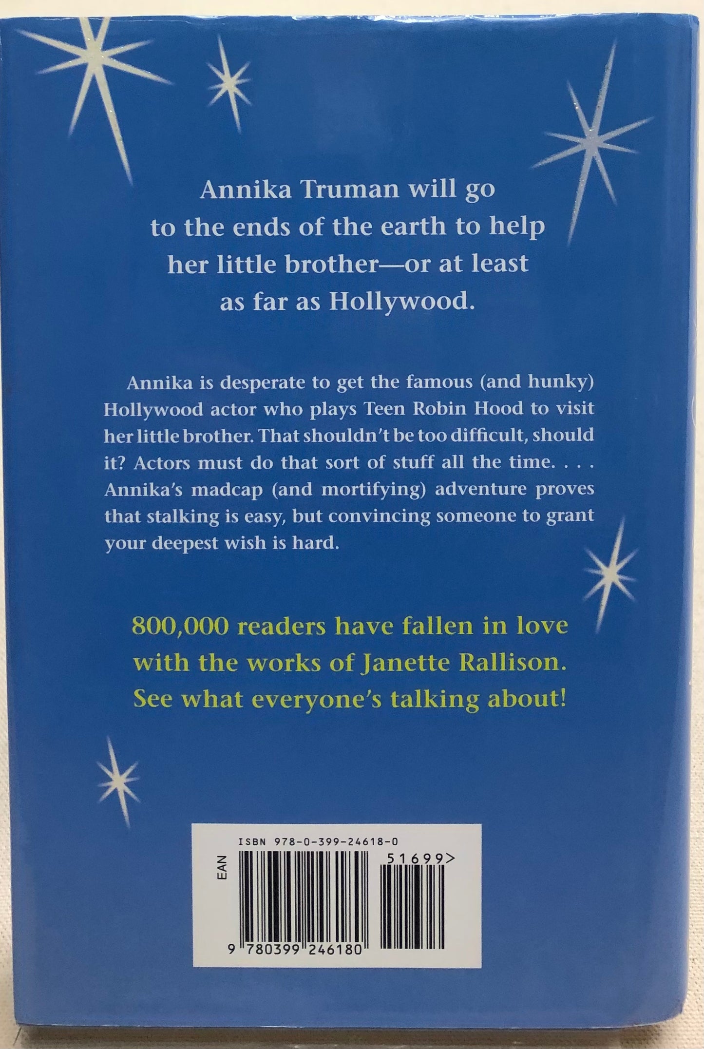 Blue  Just One Wish, Hardcover