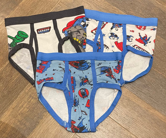 Multi  Super Heroes Underwear, 8Y