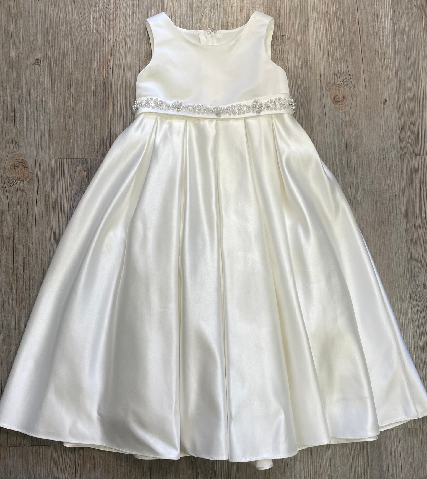 White  First Communion Dress, 3Y