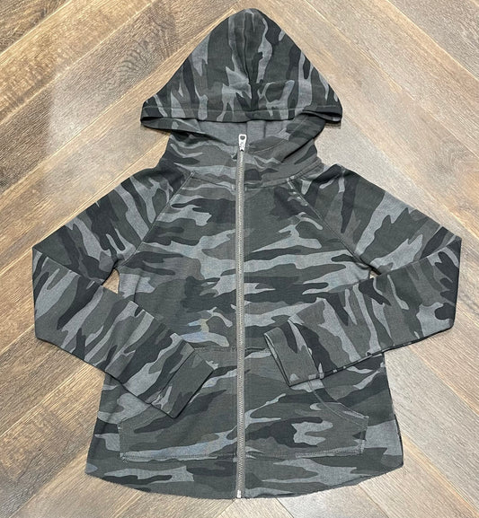 Camo  Splendid Zip Hoodie, 10Y