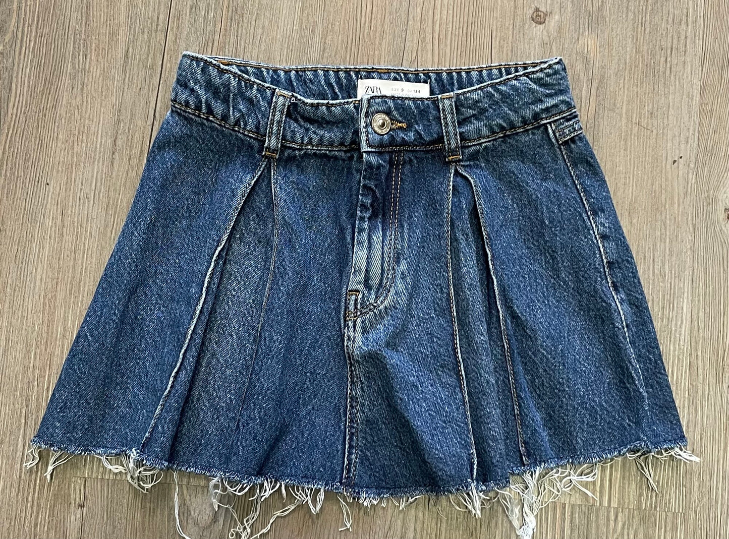 Blue  Zara Jean Skirt, 9Y