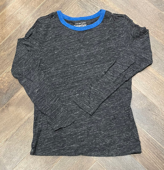 Black  Crewcuts Everyday LS Tee, 6-7Y