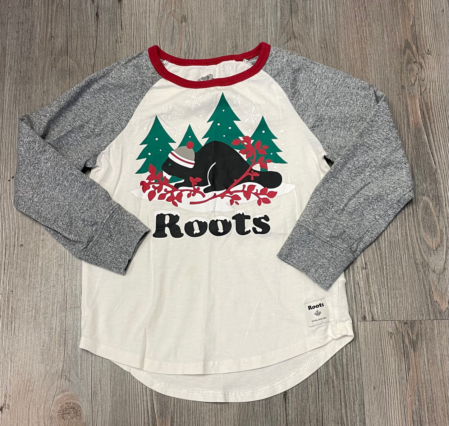 Multi  Roots LS Tee, 5-6Y
