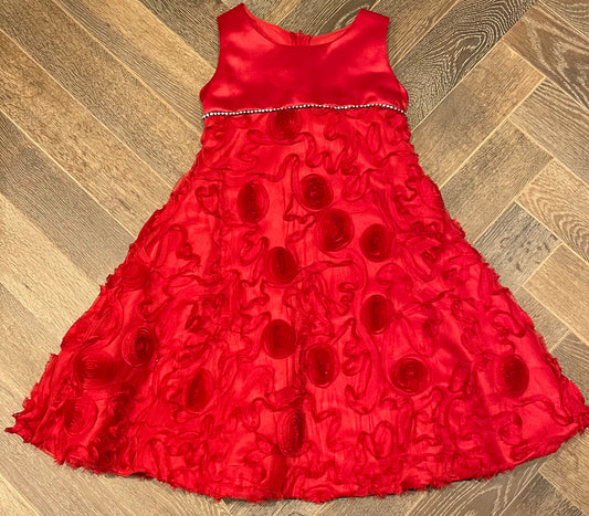 Red  Good Girl Holiday Dress, 8Y