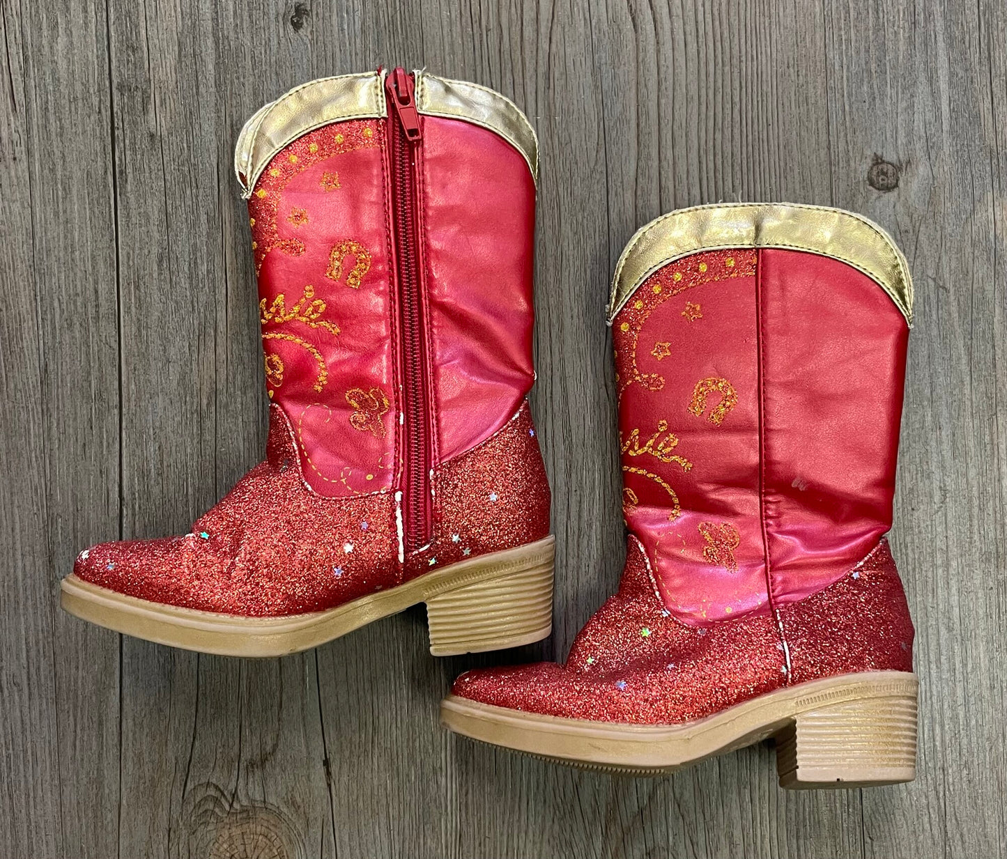 Red  Disney Jessie Cowboy Boo, 7-8T