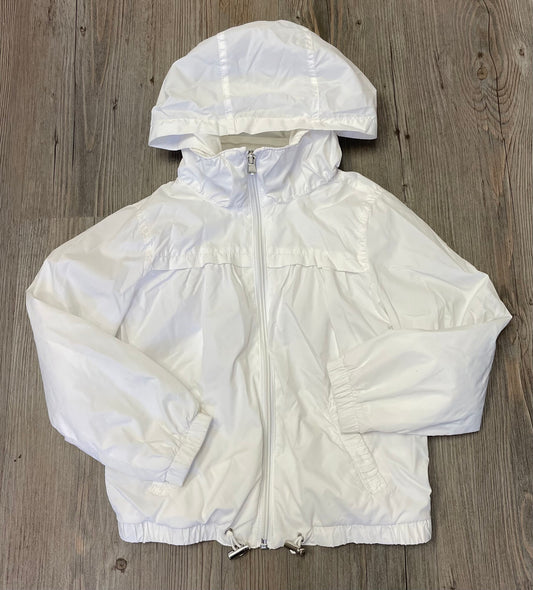 White  Zara Windbreaker Jacket, 4-5Y