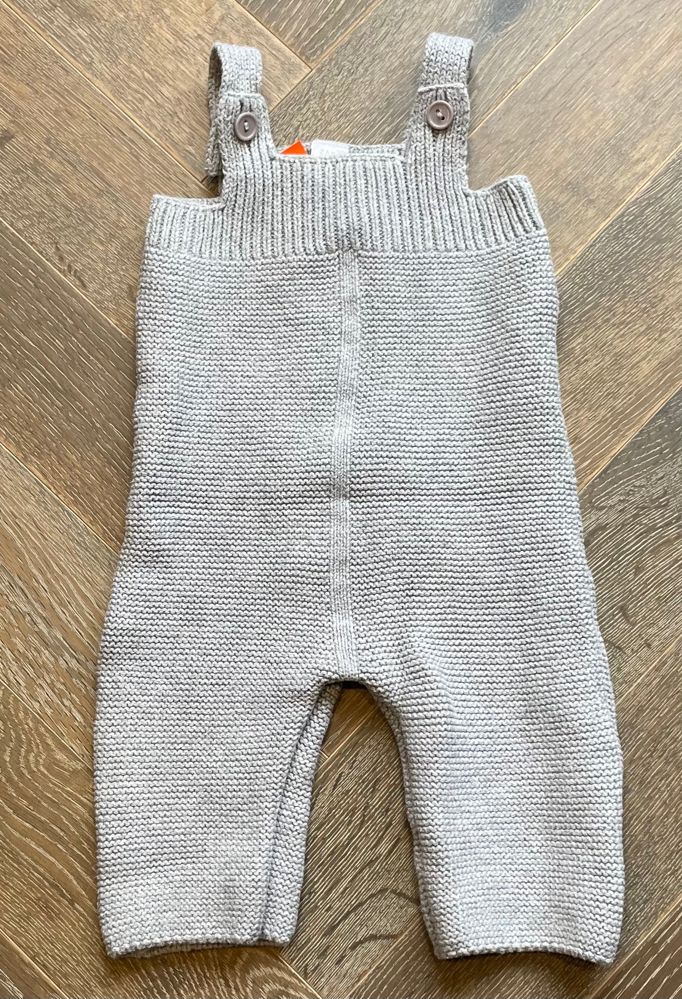 Grey  Zara Romper, 3-6M