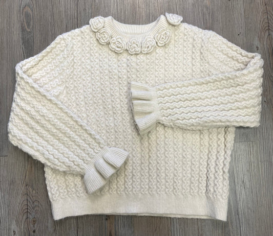 Beige  Zara Cable Knit Sweater, 11-12Y