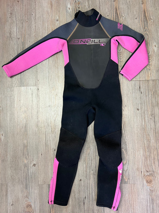Pink  O Neil Wetsuit, 4Y