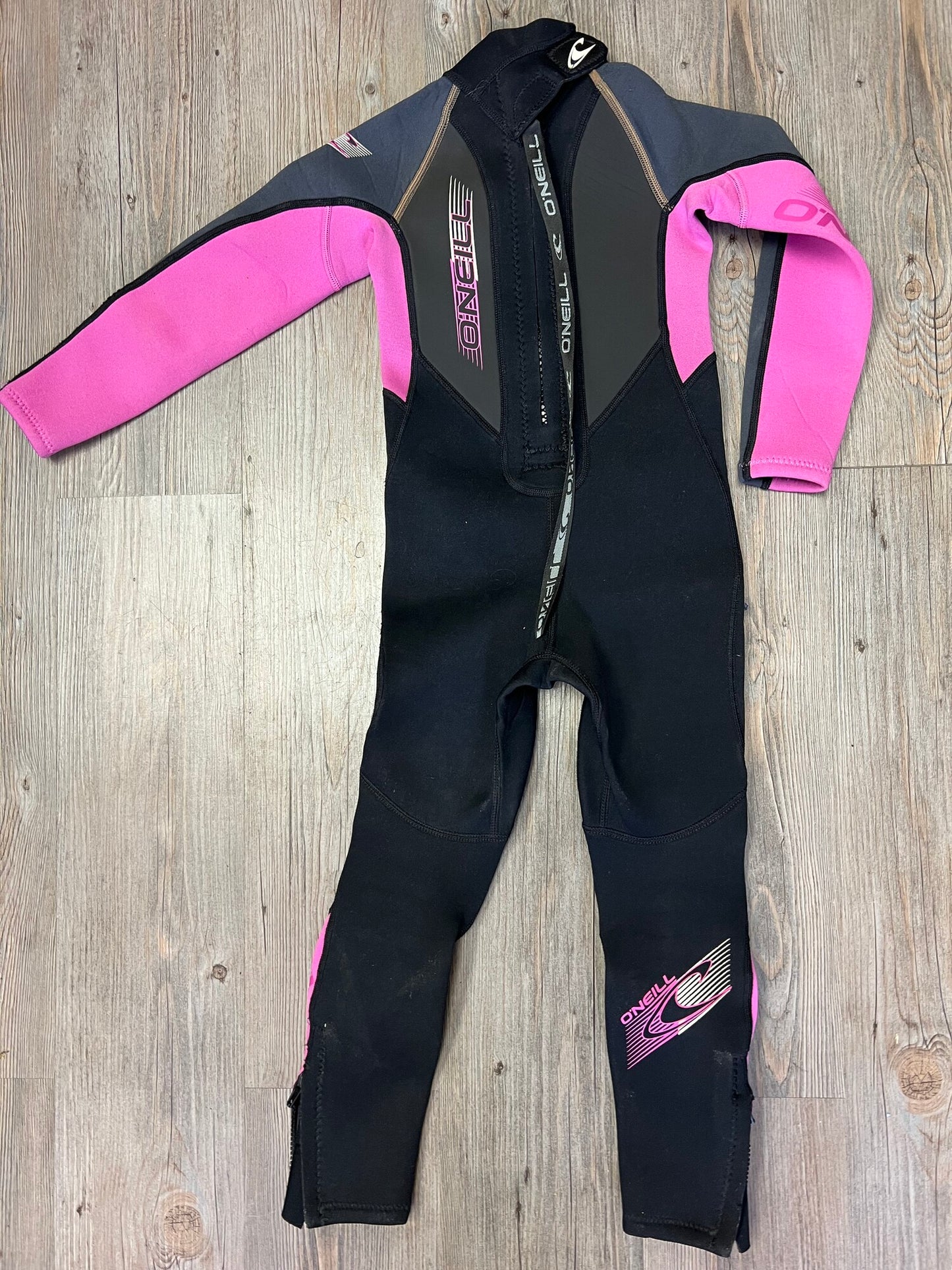 Pink  O Neil Wetsuit, 4Y