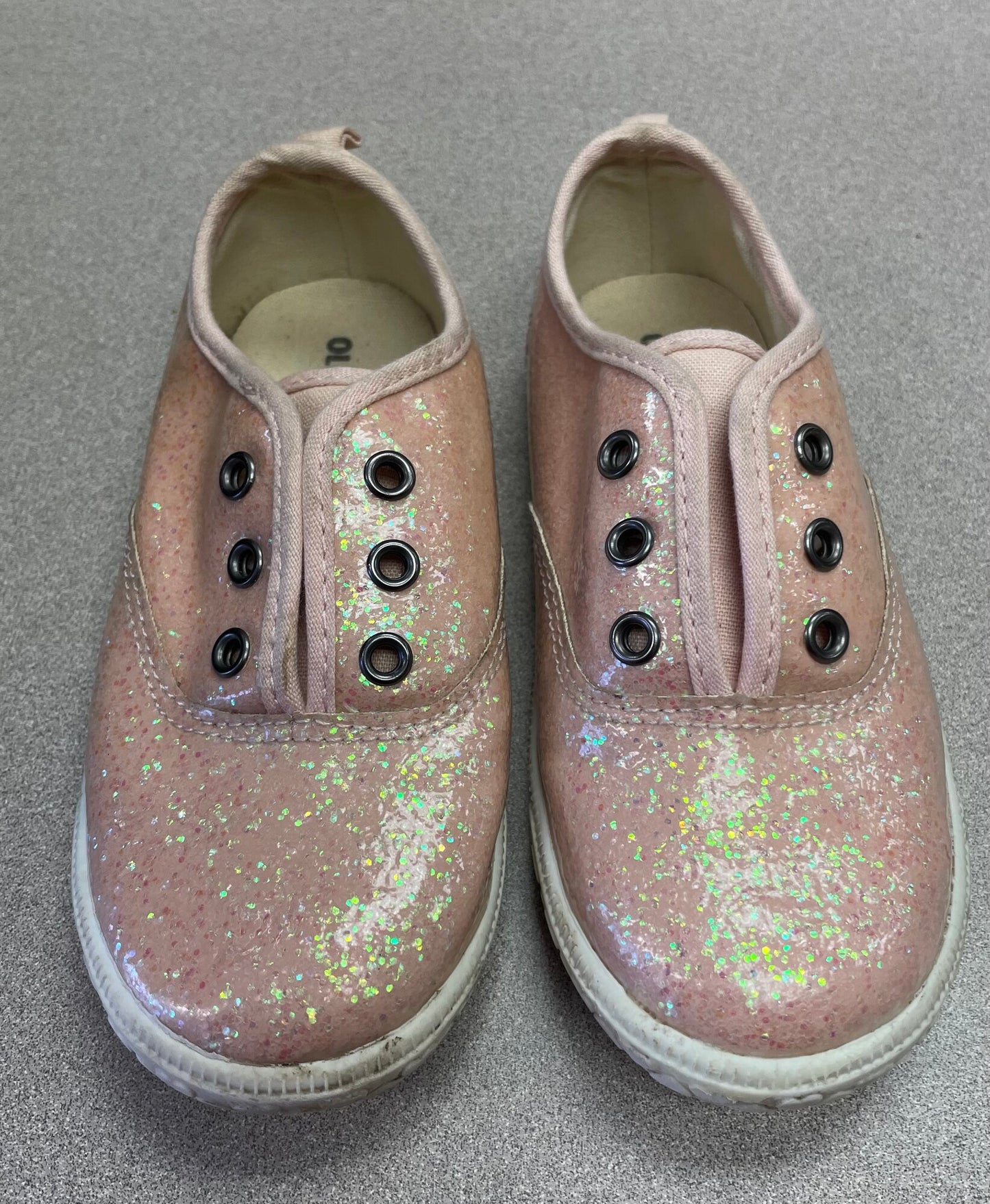 Pink  Old Navy Glitter Shoes, 10T