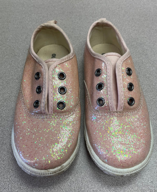 Pink  Old Navy Glitter Shoes, 10T