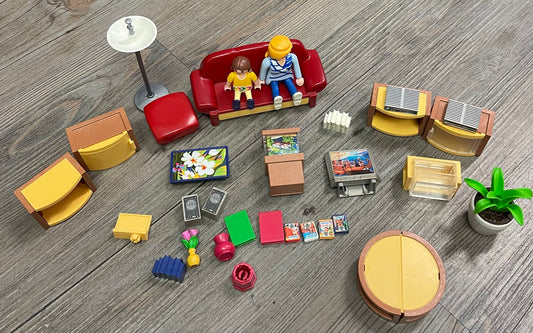 Multi  Playmobil Living Room 428, 4+