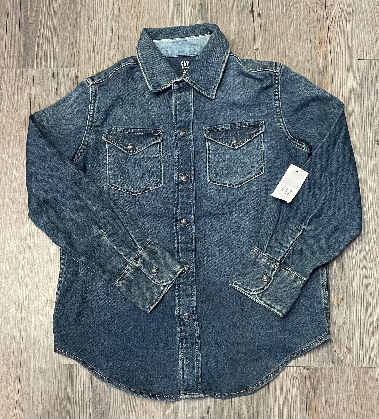 Blue  Gap Soft Denim Shirt, 6-7Y