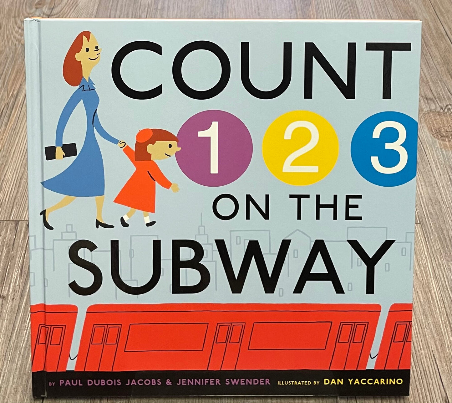 Multi  Count 123 On The Subway, Hardcover