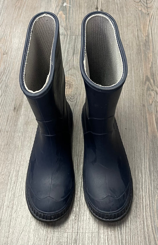 Navy  Kamik Rain Boots, 12Y